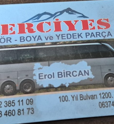 Erciyes Karasör Boya ve Yedek Parça Servisi