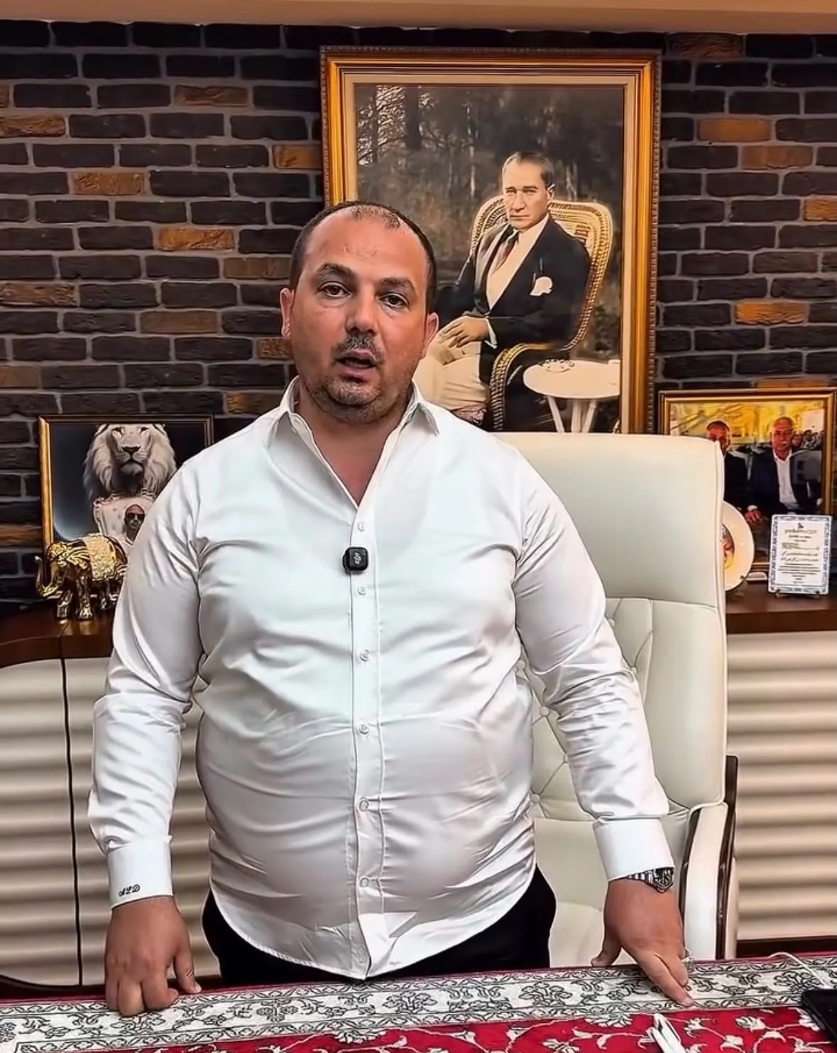 Alaaddin Çağlıköse’den ‘bıçaklı saldırı’ açıklaması