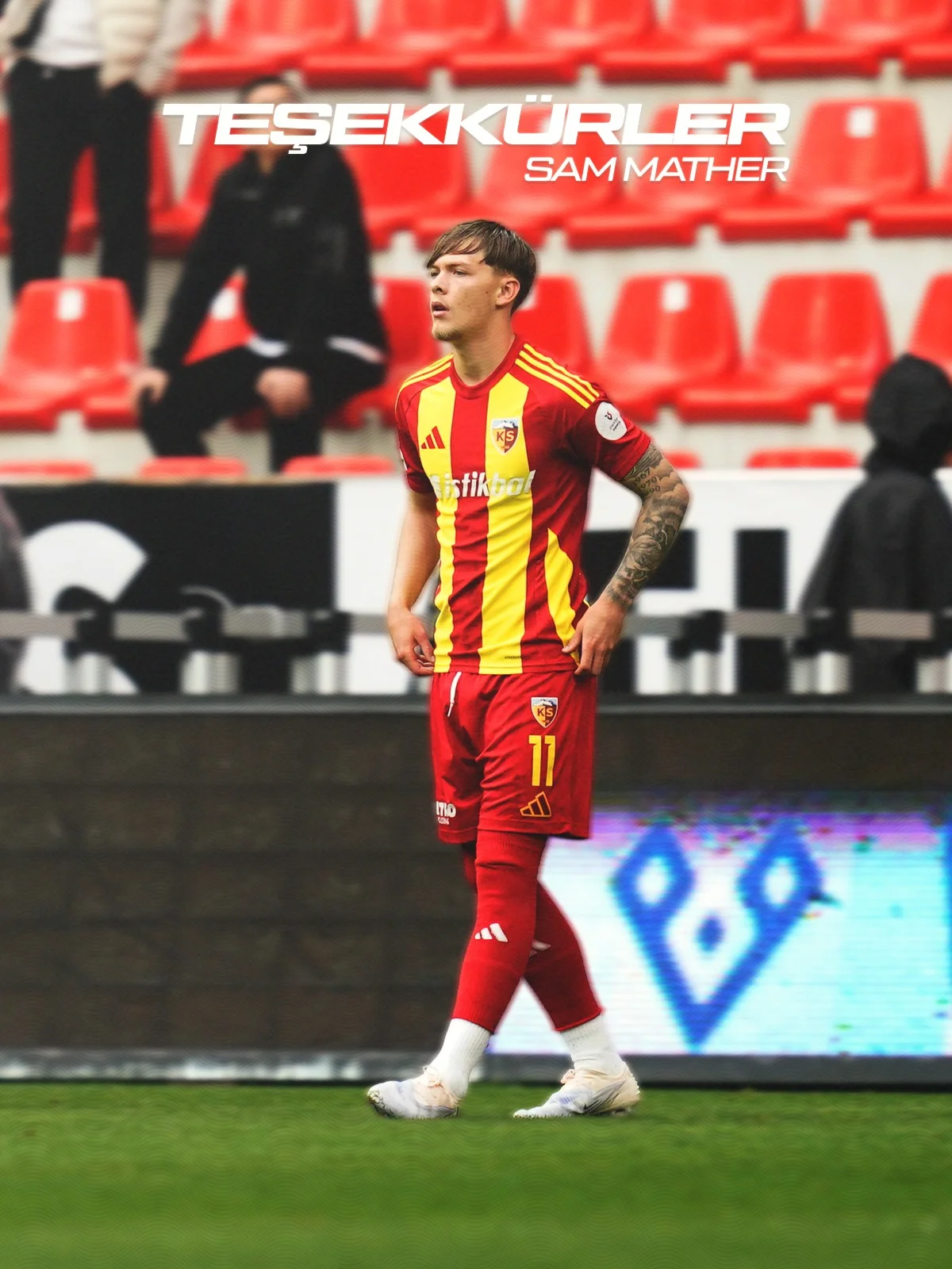 Kayserispor, Sam Mather ile yollarını ayırdı