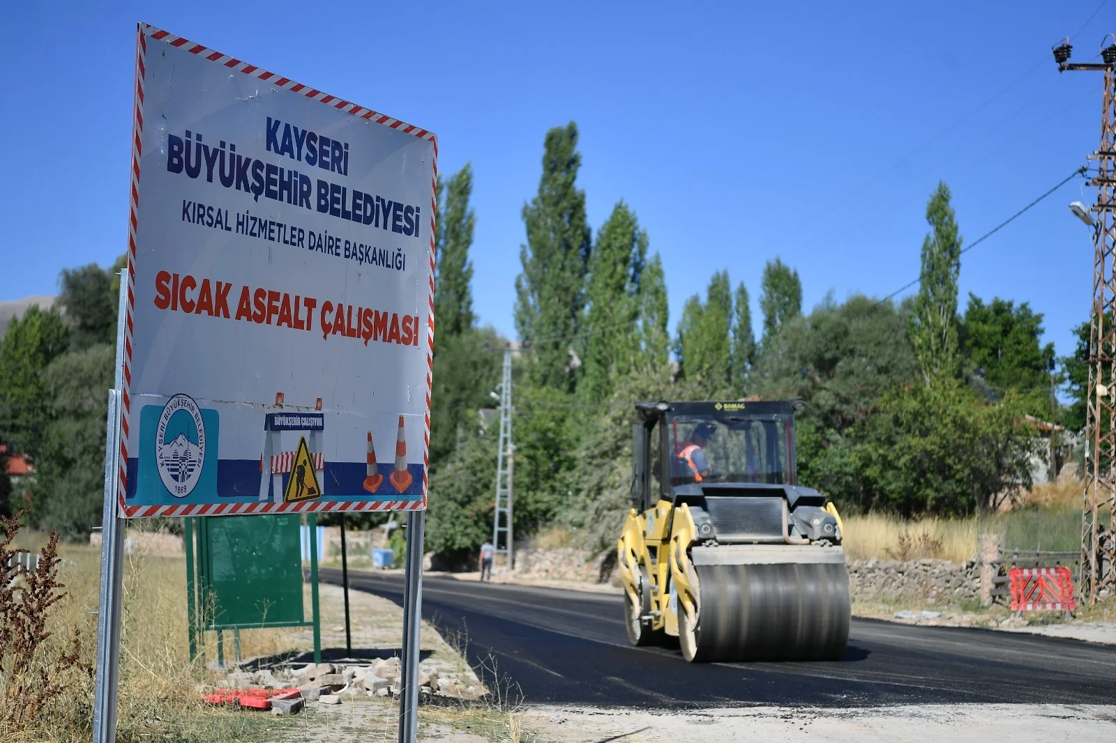 Büyükşehir’den Büyüktoraman Mahallesi’ne 16,8 milyon TL’lik ulaşım yatırımı