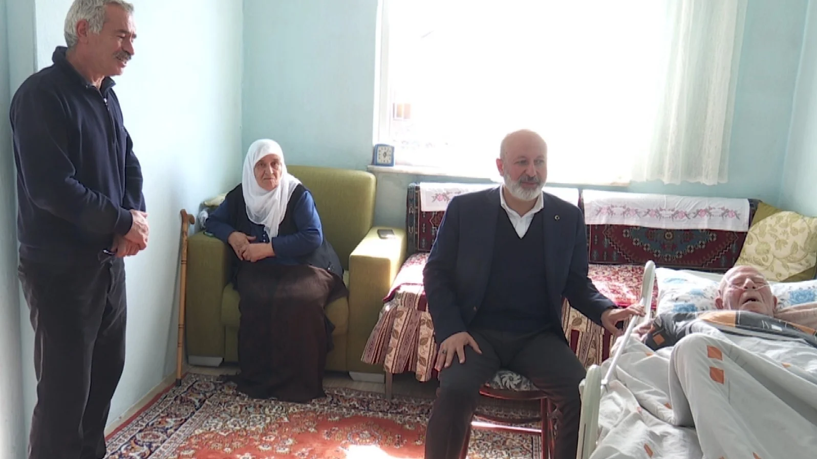 Kocasinan’da yatağa bağımlı hastalara evde bakım hizmeti